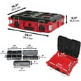thumbnail image 3 of 48-22-8424 For Milwaukee Packout Tool Box, Packout Tool Box 22 in. Tool Box with IP65 Level Waterproof, 75lbs Weight Capacity, box 22.1 x 16.1 x 6.6 in (L x W x H), 3 of 5