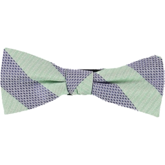 Ryan Seacrest Mens Textured Self-tied Bow Tie, Green, Short (under 57 in.)