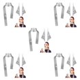 thumbnail image 1 of maskred Stylish Accessories For Unisex Party Dress For Women Radiates Glamour Silver 5Set, 1 of 6