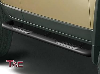 TAC Side Steps Fit 2002-2005 Ford Explorer (4 Door) 3 inches Black Side Bars Nerf Bars Step Rails Running Boards Off Road Exterior Accessories (2 Pieces Running Boards)