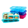 thumbnail image 1 of Bentgo Easyboxes - Reusable 5-Compartment Food Containers, Stackable 8-Piece Set, 4 Trays & 4 Lids,, 1 of 9