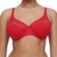 thumbnail image 1 of Sostén Chantelle Norah de cobertura completa, sin forro y moldeado, rojo, 38H, 1 of 4