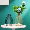 thumbnail image 6 of Chollius Home Decoration Vase with Transport Glass Simple Lines Container, 6 of 8