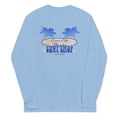 thumbnail image 2 of Men's Cut Good Life Surf Shop Palm Tree Longboard Long Sleeve Tee Shirt, 2 of 5