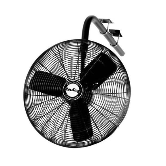 Air King 9424 24" 3-Speed 1/4 Hp Powder Coated Steel I-Beam Air Circulator