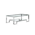thumbnail image 6 of American Home Classic Laurence Metal and Glass Coffee Table in High Polish Gold, 6 of 11