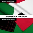 thumbnail image 5 of G128 Combo Pack: 6 Ft Tangle Free Aluminum Spinning Flagpole (Black) & Sudan Sudanese Flag 3x5 Ft, LiteWeave Pro Series Printed 150D Polyester | Pole with Flag Included, 5 of 9