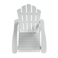 thumbnail image 3 of Cara Outdoor Acacia Wood Foldable Adirondack Chairs, Set of 2, White, 3 of 7