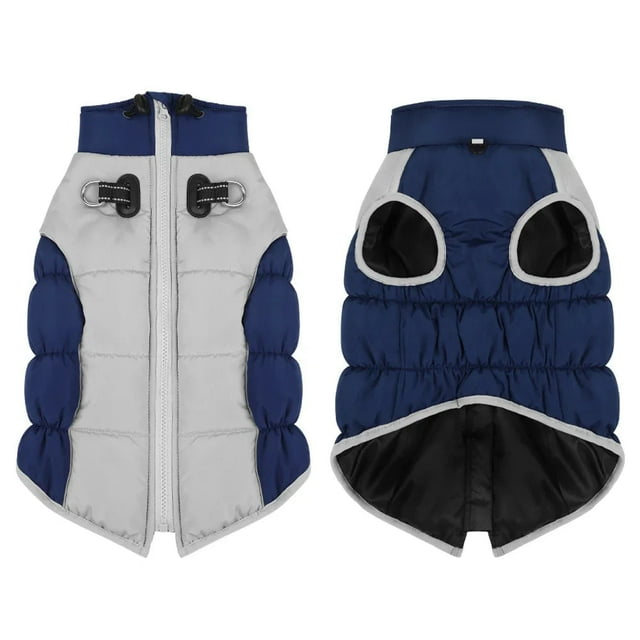 Big Dog Jacket Waterproof Dog Clothes for Medium Large Dogs Winter Pet Costume French Bulldog Coat Labrador German Shepherd Vest ShopWise Round