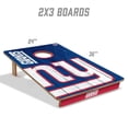 thumbnail image 6 of YouTheFan NFL New York Giants 2' x 3' Cornhole Game, 6 of 6