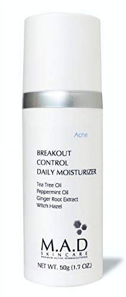 M.A.D Skincare Breakout Control Daily Moisturizer - For Acne Prone Skin 1.7 oz - image 2 of 2