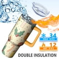 thumbnail image 3 of 40 Oz Christmas Stocking And Tree Tumbler With Handle, Holiday Coffee Cup, Winter Gift, 3 of 4