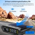 thumbnail image 3 of Tignapoo Solar-Powered Wireless HUD Display with GPS Speed, Altitude, Time, Tire Pressure & Temperature Monitoring, 4 External Sensors, Black X1, 3 of 6