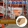 thumbnail image 4 of 5 Pcs Bacs de Rangement en Carton Ondulé Boîtes de Rangement Ouverture pour Déménagement Emballage et Rangement, 4 of 8
