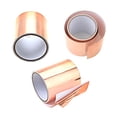 thumbnail image 3 of Copper Foil Tape Double Sided Conductive Adhesive Self Adhesive EMI Shielding Tape for Guitar, Soldering, Stained Glass, 3 of 11