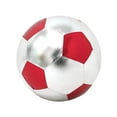 thumbnail image 2 of Siruishop 25cm Inflatable Soccer Ball Glossy Training for Club Competition Sports Gift Red, 2 of 8