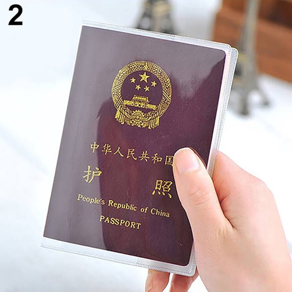 Lubelski Waterproof Clear Travel Passport Case Cover Protector ID Card Holder Organizer
