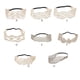 thumbnail image 3 of Sonducket Diademas de encaje Elástico ajustable Hueco Spa Diadema Adornos elegantes Diadema Diadema Turbante para mujeres niñas Ropa, zapatos y accesorios Miscelánea Tipo 8 Sonducket AP009648-08, 3 of 6