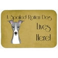 thumbnail image 2 of Caroline's Treasures Italian Greyhound Spoiled Dog Lives Here Kitchen/Bath Mat, 2 of 2