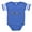 Royal Blue, variant on CafePress - FIN Alligator - Cute Infant Baby Football Bodysuit