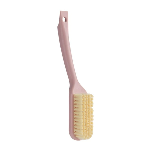 Cepillo de limpieza para zapatos Yuyangstore mango largo color Rosa