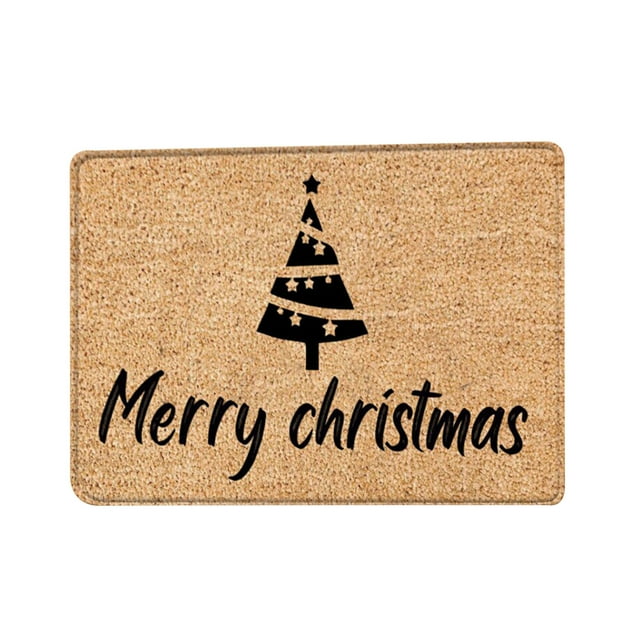 TIMIFIS Christmas Decorations Door Mat Christmas Creative Door Mat Kitchen Mat Bedroom Living Room Mat Welcome Mats OutdoorFall
