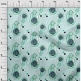 thumbnail image 3 of oneOone Velvet Sea Green Fabric Plants Cactus Sewing Craft Projects Fabric Prints By Yard 58 Inch Wide, 3 of 4