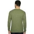 thumbnail image 3 of U.S. Polo Assn. Men's Long Sleeve Thermal Henley, Olive Green Heather, Small, 3 of 3