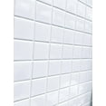 thumbnail image 2 of 2x2 Glossy Arctic White Ceramic Wall Tile (10 SQFT Sheets Pack), 2 of 3