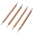 thumbnail image 1 of 9 Pieces Ball Stylus Tools Dotting Sculpting Modeling Tools Clay Ceramics Pottery Carving Modeling Tool Embossing Sculpting Set, 1 of 3