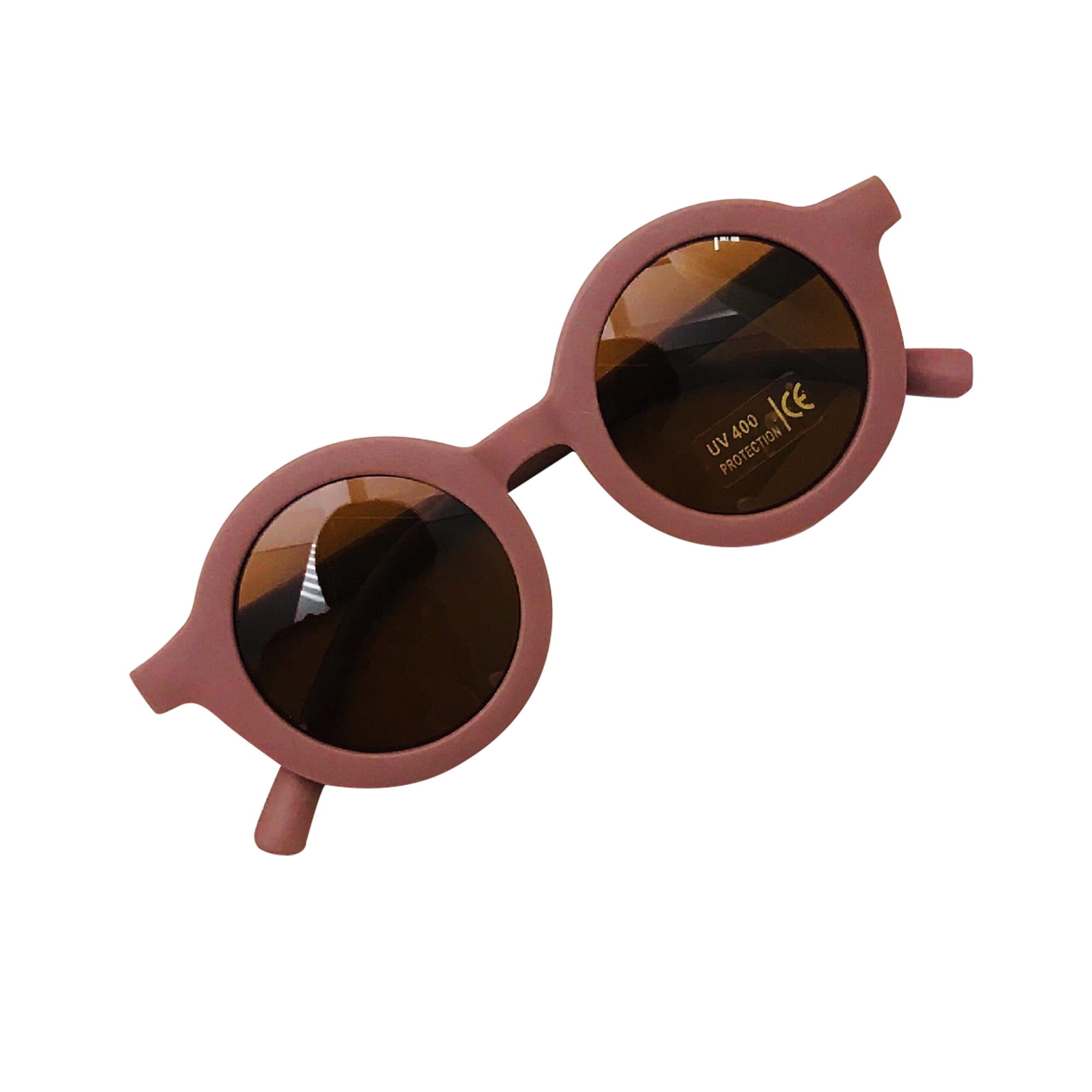 TFFR Children Sunglasses Infant Retro Solid Color Ultravioletproof