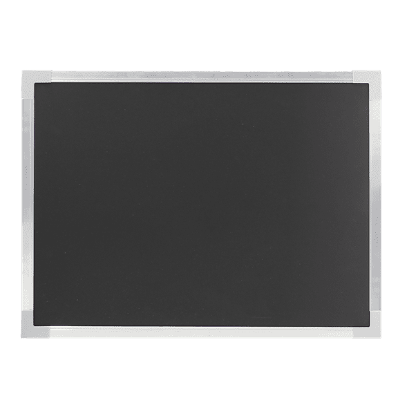 Home, School Or Office Decor 18 X 24 Aluminum Framed Black Dry Erase Board