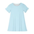 thumbnail image 5 of RXIRUCGD 2025 Vêtements d'Été pour Enfants 3-12 Ans Mode Imprimée Pyjama Rêveur Mi-Mollet Chemise de Nuit, 5 of 5