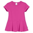 thumbnail image 6 of Made in USA Girls Soft Cotton Short Sleeve Peplum, 6 of 10