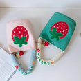 thumbnail image 3 of Summer Canvas Bag Women's Cartoon Pattern Handbag, 3 of 4