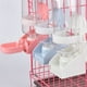 thumbnail image 5 of Comedero de agua para conejos, dispensador de agua suspendido en jaula para mascotas, cuenco para botella de agua para animales pequeños, automático, para conejito, chinchilla, erizo, hurón, hámster, 5 of 5