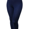 thumbnail image 3 of FashionOutfit Women's Cotton Spandex Full length Good Strechy Plus Size Legging, 3 of 3