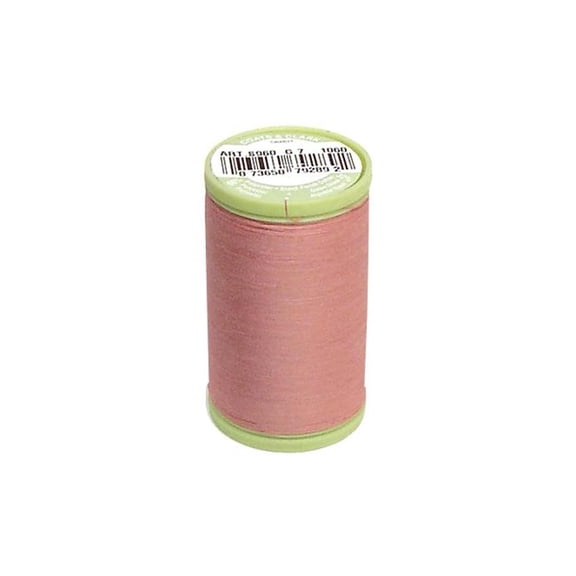 Coats Dual Duty Plus Hand Quilting Thread 325yd-Almond Pink