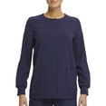 thumbnail image 2 of Scrubstar Women's Ethical Fabric Stretch Snap Front Active Warm Up Scrub Jacket, Sizes XS-3XL, 2 of 5