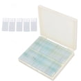 thumbnail image 1 of Microscope Vierge Lames, Givré Bord Rond 100pcs Poli Microscope Diapositives Kit pour les Étudiants pour le Laboratoire, 1 of 8