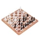 thumbnail image 1 of Juego De Tablero De Ajedrez, Juego De Ajedrez Portátil Basswood Safe Para Entretenimiento ANGGREK Otros, 1 of 8