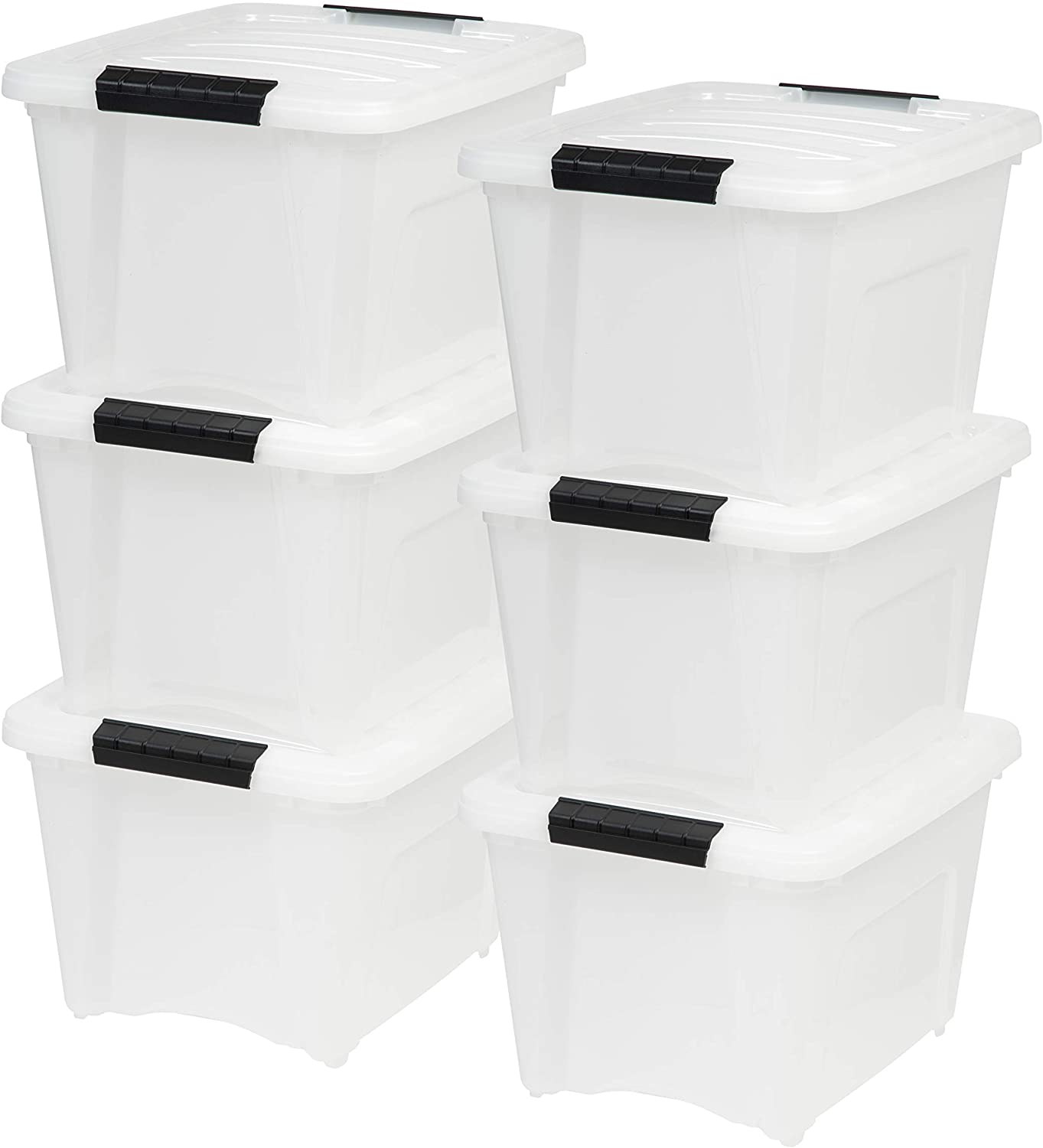 19 Qt. Plastic Storage Bin Tote Organizing Container with Durable Lid