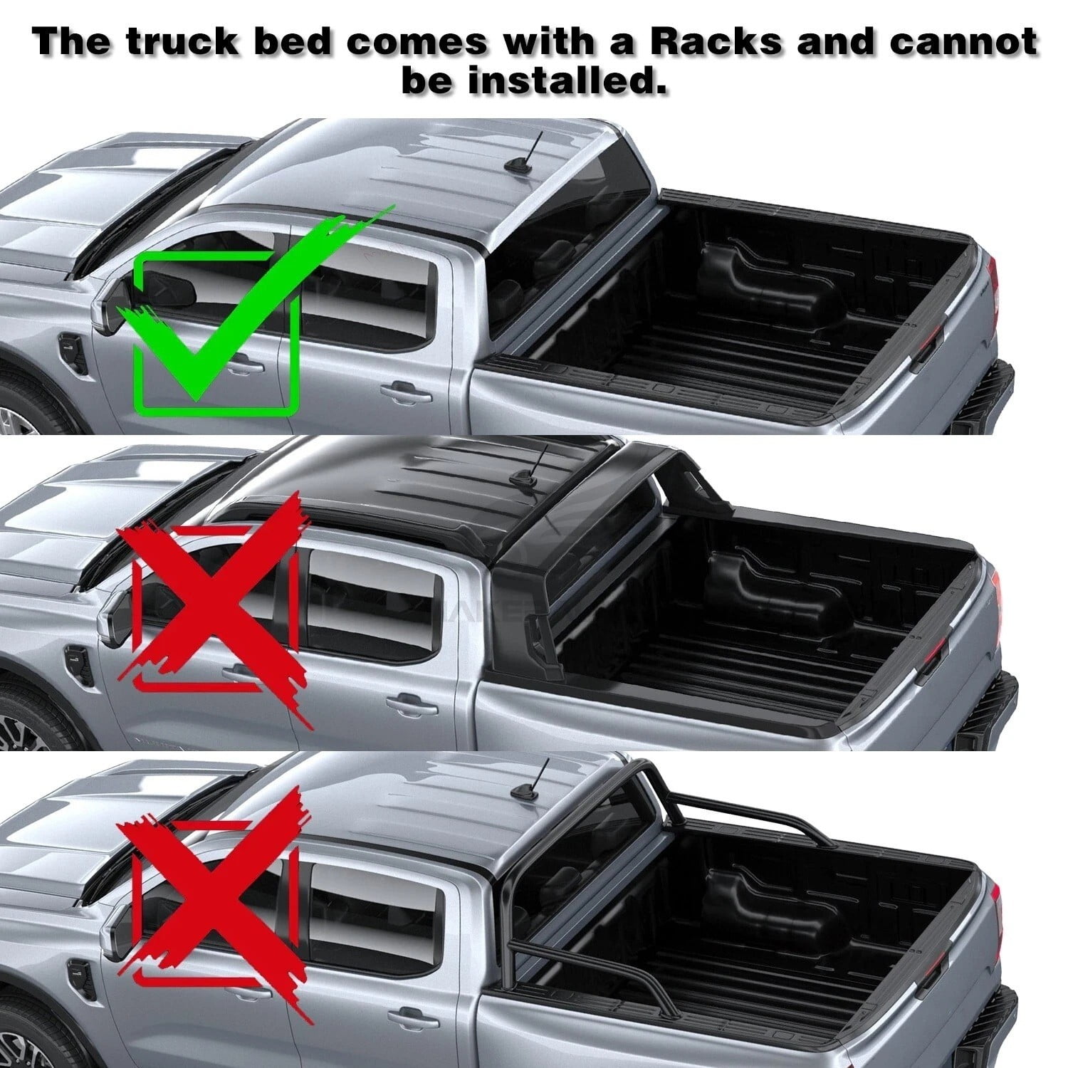 5.7FT Truck Bed Retractable Hard Tonneau Bed Cover for 2009-2024 Dodge RAM 1500