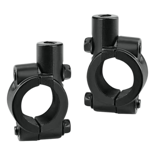 Adaptador genérico de espejos de motocicletas 7/8 "universalmente fácil de instalar aleaciones de aluminio terminales de rosca para ATV UTV