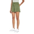 thumbnail image 3 of GAP Women's Lyocell Drawstring Pull-On Tencel Cuffed Hem Short (Loden Frost, XXL), 3 of 4