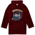 thumbnail image 2 of Lego Harry Potter Kids Oversize Fleece Lounge Hoodie Red One Size, 2 of 3