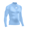 thumbnail image 2 of Playera Deportiva Manga Larga Unisex Licra de Compresion Comoda y Fresca azul cielo G ZAPARI Licra Deportiva, 2 of 8