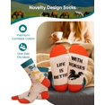 thumbnail image 4 of Horse Lover Gift Set, 7PCS Horses Gift for Girls for Birthday Christmas, Horses Lovers Gifts Box with Horse Glass Cup Makeup Bag Socks Bracelet Ornament Keychain$$Home Decor, Kitchen, & Other, 4 of 9