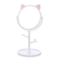 thumbnail image 1 of Espejo de maquillaje decorativo con soporte de joyería Espejo de mesa de un solo lado para el hogar Oreja de Jinwen Espejo de maquillaje retro, 1 of 7