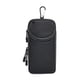 thumbnail image 1 of Hukapapa Bolso diagonal de fibra de poliéster para teléfono móvil, bolso de muñeca para teléfono móvil, bolso de brazo impermeable para teléfono móvil, color negro, 1 of 5